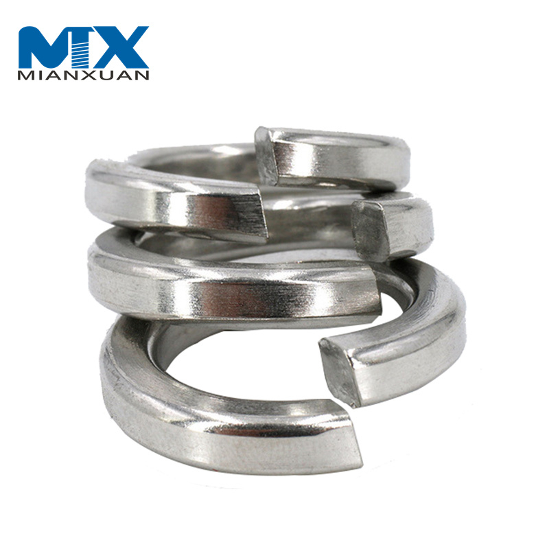 Venta caliente de arandelas de seguridad con resorte de óxido negro ANSI/ASME B 18.21.1