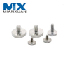 Tornillos de cabeza cilíndrica ranurada grande Tornillos de cabeza ranurada con cabeza grande