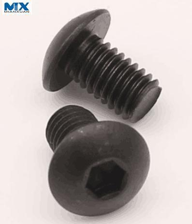 Tornillos de cabeza de botón hexagonal