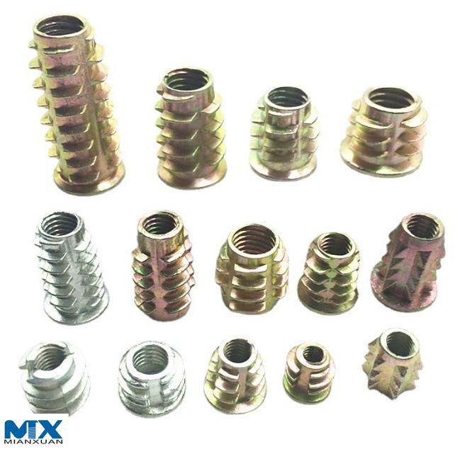 Tuercas hexagonales especiales para muebles