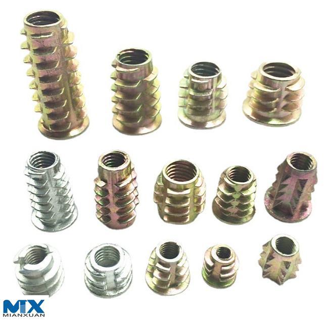 Tuercas hexagonales especiales para muebles