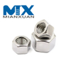 Tuerca hexagonal de acero inoxidable DIN934 A2-70 A4-80