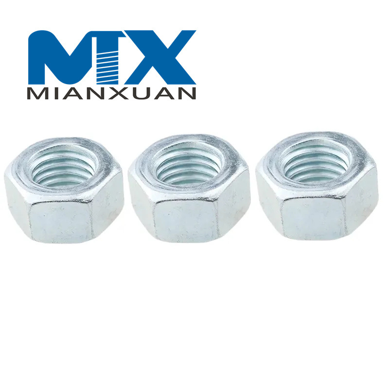 Tuerca hexagonal hexagonal ISO4032 de zinc negro de acero inoxidable al por mayor de fábrica