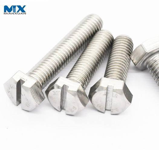 Pernos hexagonales con ranura o hueco para pH