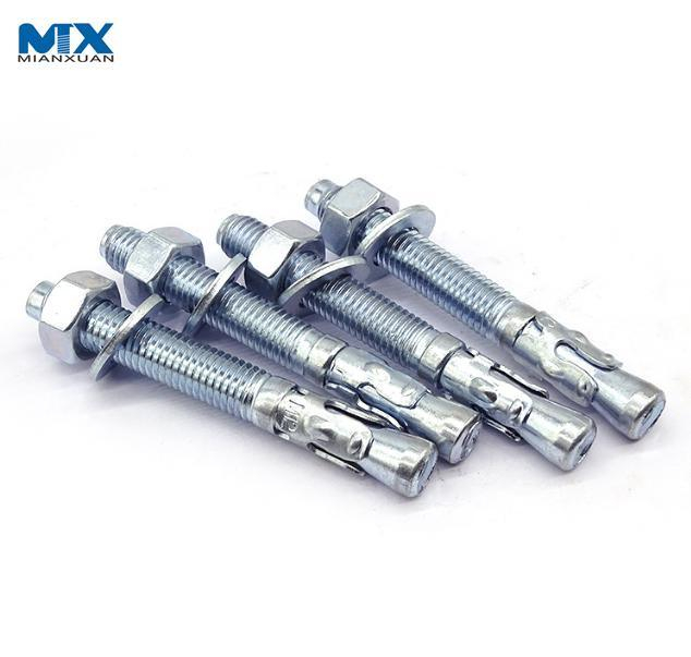 Pernos de anclaje de expansión tipo tornillo