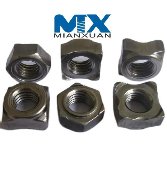Tuerca de soldadura cuadrada de acero inoxidable DIN928