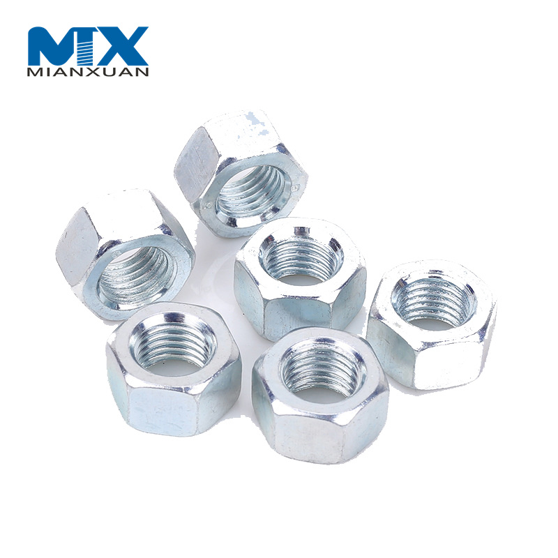 Tuercas hexagonales de acero al carbono y acero inoxidable / DIN934/ISO4032 / ANSI B18.2.2 / ASTM A194 2h