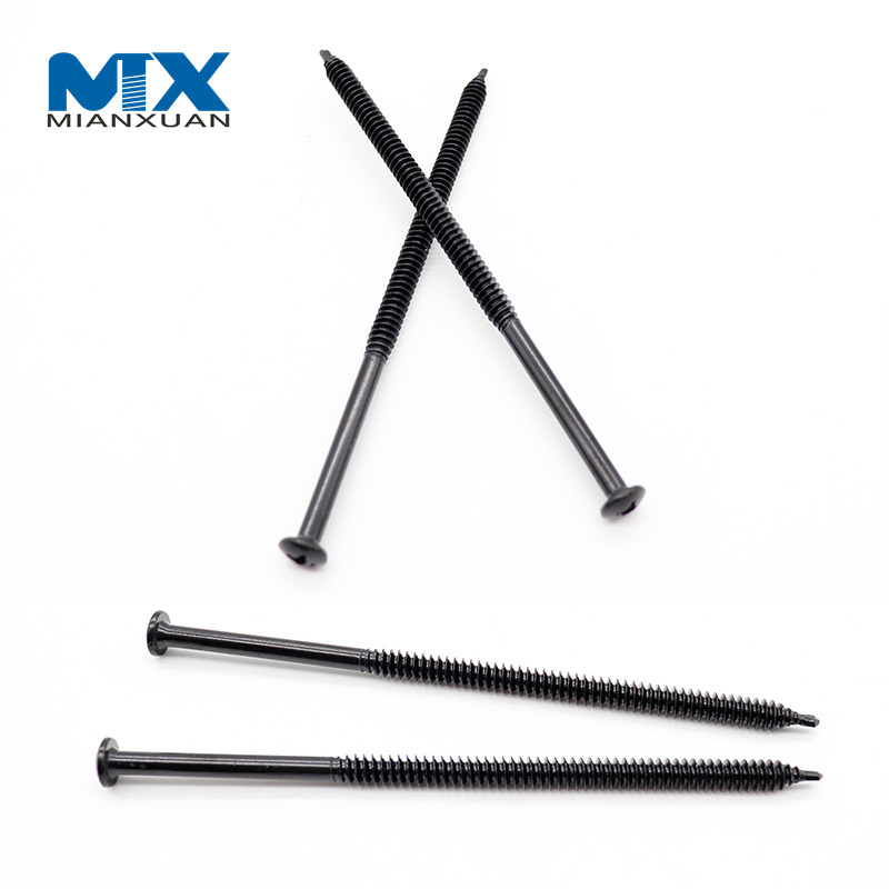 Tornillo para Fosfato Negro o Gris con Rosca Gruesa Fina