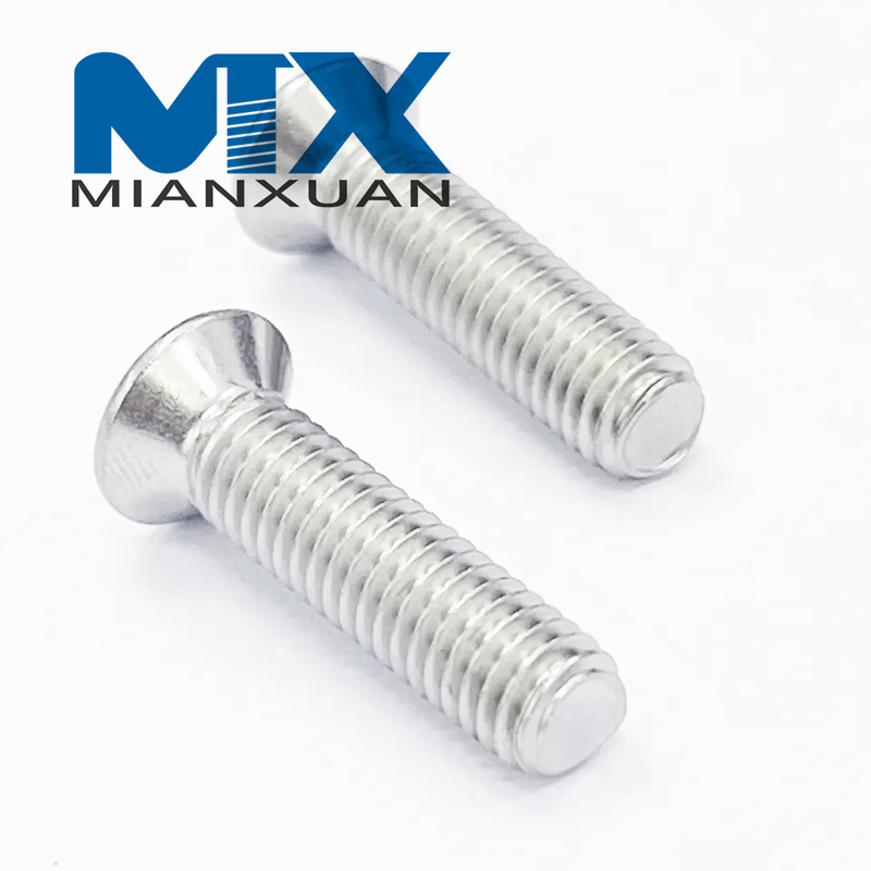 Tornillo de máquina con cabeza Tornillos de cabeza avellanada empotrados en cruz