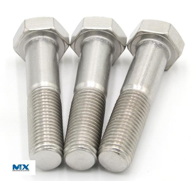 Pernos finos hexagonales Rosca fina