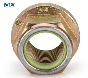 Tuercas hexagonales especiales con brida para ruedas