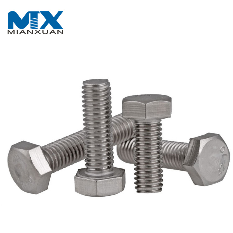 Grado 8,8 10,9 12,9 Pernos de cabeza hexagonal de óxido negro de alta resistencia Perno DIN 931 DIN 933