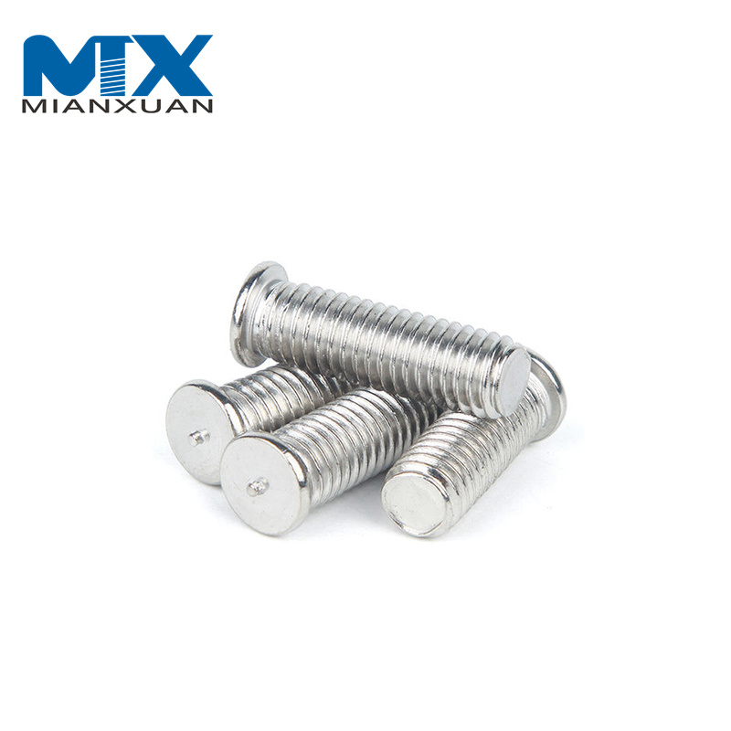 Perno prisionero de soldadura del aluminio del acero inoxidable ISO13918 tipo PT DIN32501 para la descarga del condensador