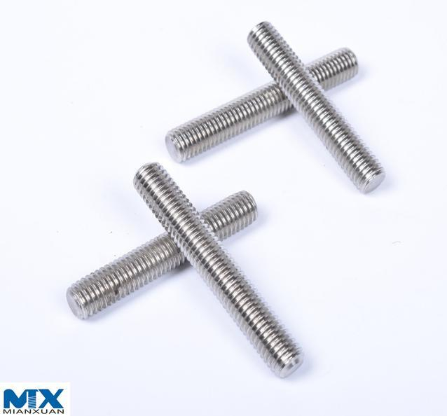 Varillas roscadas de acero inoxidable B8/B8m