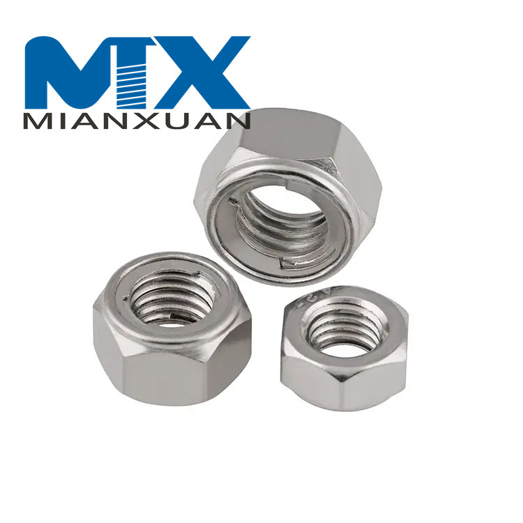 Tuerca Stover de acero inoxidable A2-70 DIN980V