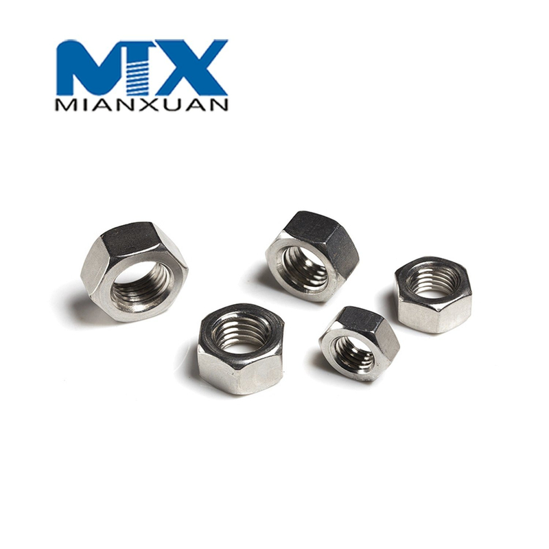 Tuerca hexagonal DIN 934 Fabricante estándar de acero al carbono Fabricante de zinc DIN934