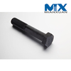 Llano estándar del cinc del negro del fabricante del acero de carbono del perno de cabeza hexagonal DIN931