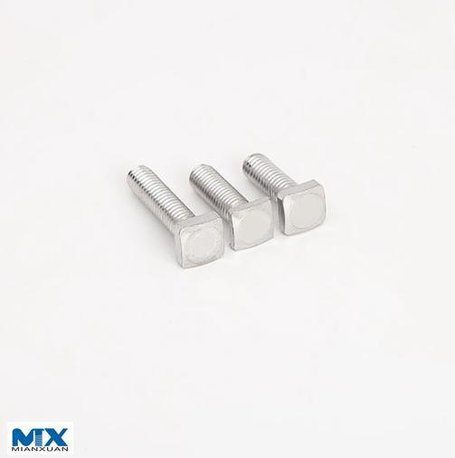 Serie de pulgadas de pernos cuadrados para construcción