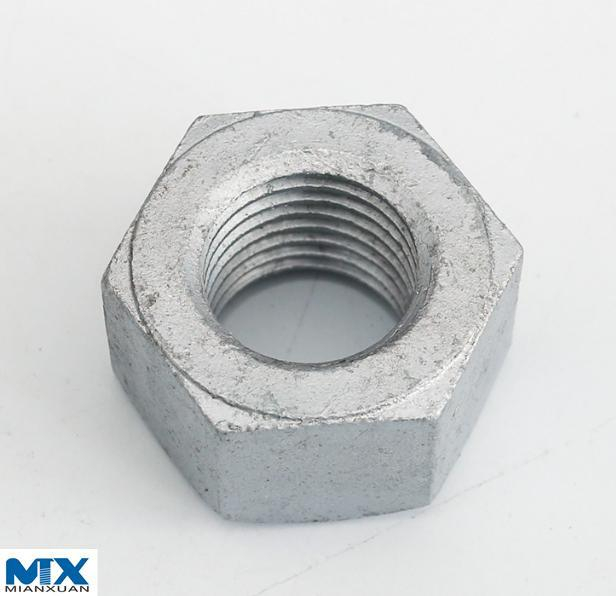 Tuercas pesadas hexagonales 2h para construcción