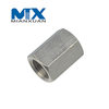 DIN6334 Tuerca hexagonal Acero al carbono Fabricante estándar Zinc negro