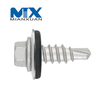 Tornillos autorroscantes bimetálicos Hex HD (SS304+CS) Arandela EPDM endurecida Ss410