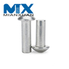 Remache macizo de cabeza redonda de aluminio DIN660