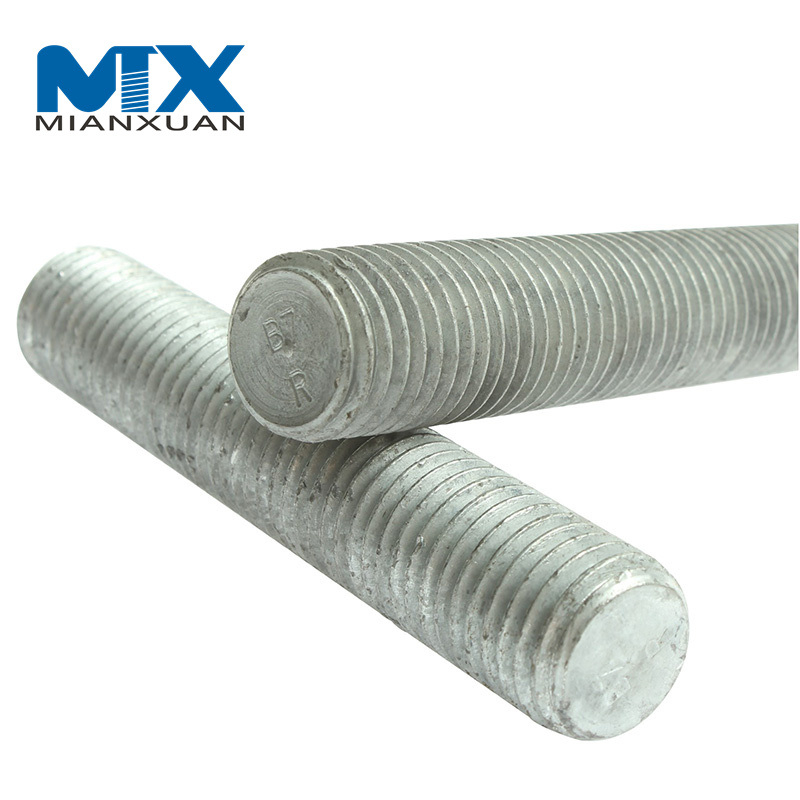 Varilla roscada M56 HDG galvanizada ASME B 18.31.3 A193 A193m