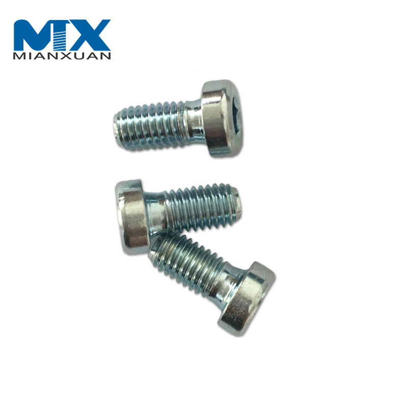 Tornillos de cabeza fina con zócalo hexagonal de acero inoxidable A2 DIN6912