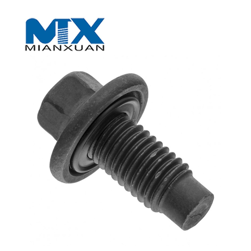 Tapón de drenaje de cárter de aceite de tapón de aluminio CNC de alta calidad