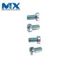 Tornillo de máquina con cabeza plana ranurada SS304 de acero inoxidable con paso de M3*0,5 mm DIN85