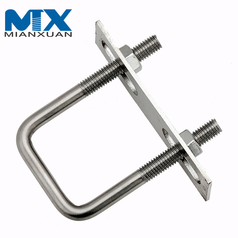 Perno en U OEM para autopartes de acero inoxidable 304 316 de alta resistencia