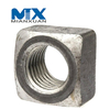 Acero al carbono 4,8 8,8 10,9 12,9 Tuerca cuadrada de acero dulce DIN 562 557 Tuerca cuadrada DIN557 DIN562 M12 M14 M16 M20 HDG Galvanizado en caliente