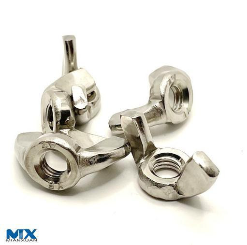 Tuercas de mariposa de acero inoxidable para muebles
