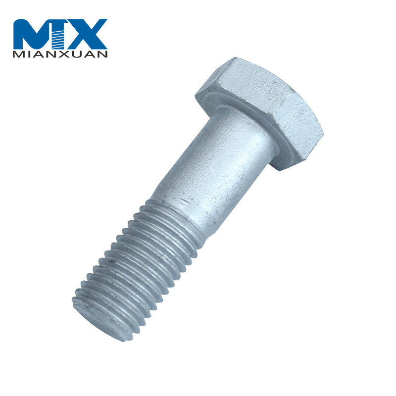 Pernos pesados ​​Estructural DIN 933/A325m 8s ASTM A325 Perno hexagonal roscado por completo