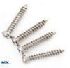 Tornillos de cabeza avellanada/avellanada de acero inoxidable Serie en pulgadas