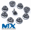 Tuercas hexagonales soldadas por puntos con brida