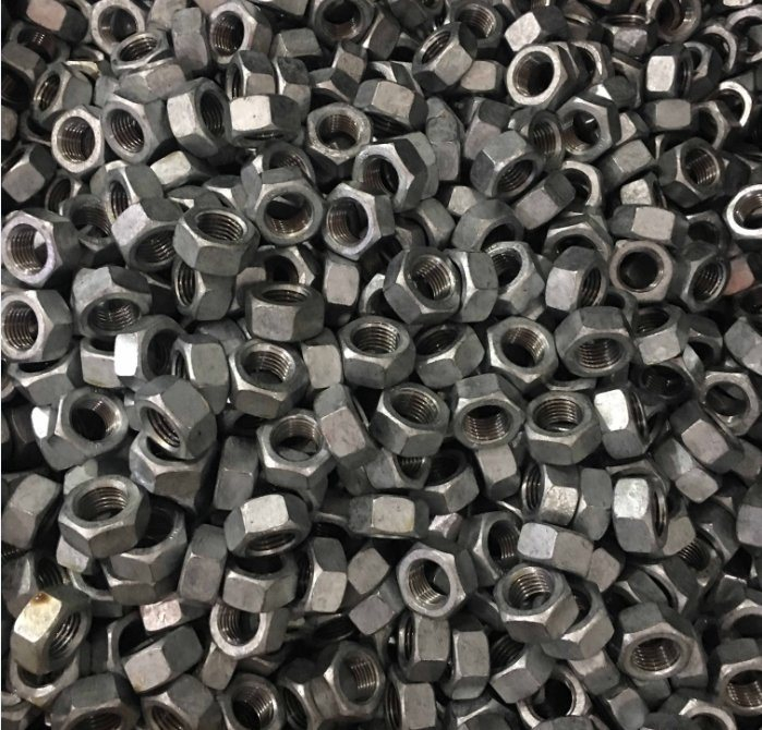 Material de tuercas hexagonales de acero inoxidable para construcción