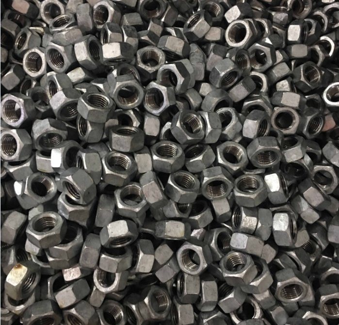 Material de tuercas hexagonales de acero inoxidable para construcción