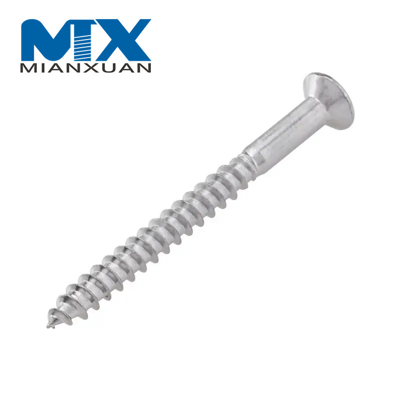 Tornillos para madera de varilla gruesa Tornillos combinados