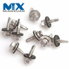 Tornillo autoperforante con cabeza de brida hexagonal de acero inoxidable