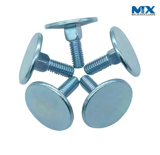 Tornillos elevadores de cabeza plana grande
