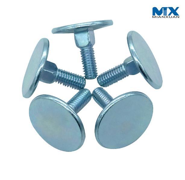 Tornillos elevadores de cabeza plana grande