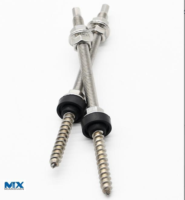 Tornillos de pasador de acero inoxidable para energía solar
