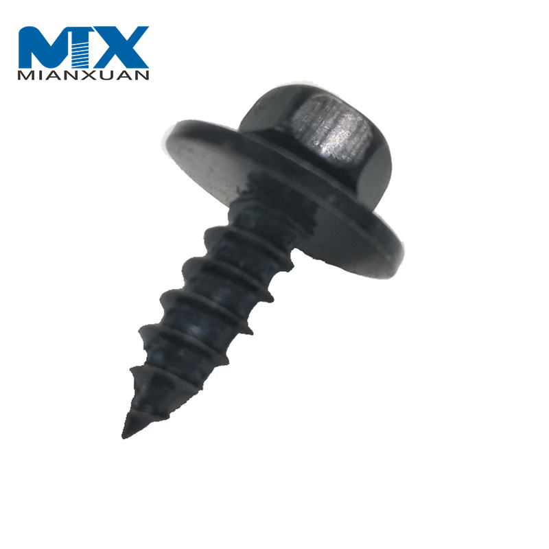 Precio competitivo directamente de fábrica, brida de cabeza hexagonal de acero inoxidable, tornillo autorroscante DIN6928