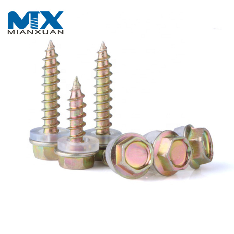 Precio competitivo directamente de fábrica, brida de cabeza hexagonal de acero inoxidable, tornillo autorroscante DIN6928
