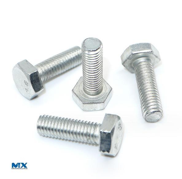 Pernos finos hexagonales Rosca fina