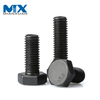 Precio al por mayor Grado 8,8 Perno y tuerca Arandela de tornillo DIN931 DIN933 Perno hexagonal galvanizado de acero inoxidable métrico