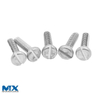 Tornillos de cabeza plana ranurada - Producto Grado a