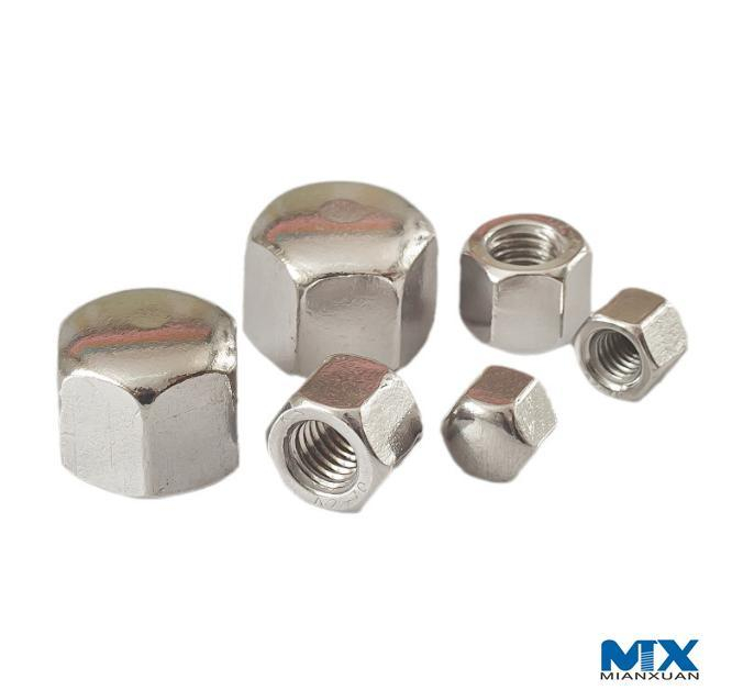 Tuercas ciegas hexagonales, tipo bajo