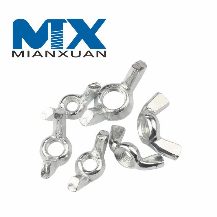Tuerca de mariposa de acero inoxidable SS304 DIN315